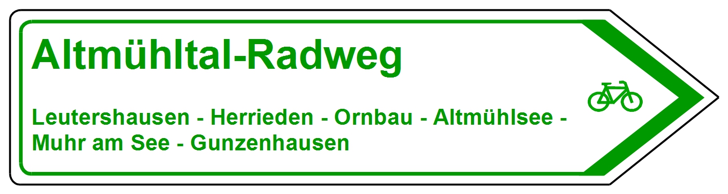 Altmühltal-Radweg, Herrieden, Ornbau, Altmühlsee, Muhr am See, Gunzenhausen