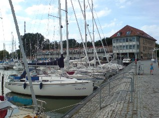 Im Hafen von Karlshagen auf Usedom