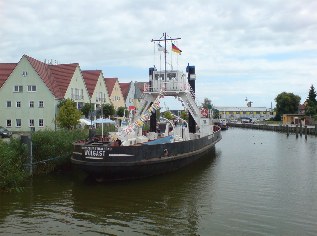 Fähre Stralsund in Wolgast
