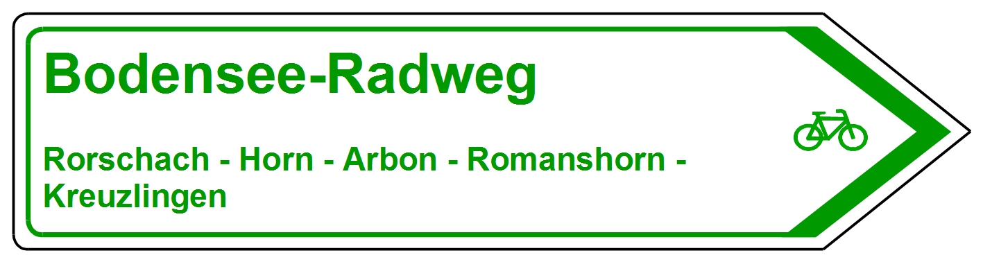 Bodensee-Radweg, Horn, Arbon, Romanshorn, Kreuzlingen