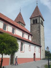St. Peter und Paul in Niederzell, Insel Reichenau, Bodensee-Radweg