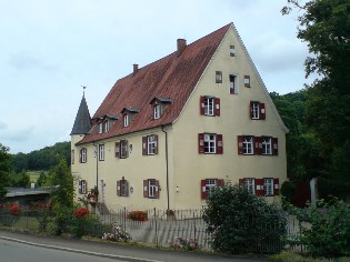 Schloss in Zwiefaltendorf am Donau-Radweg