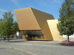 Bibliothek am Bahnhof von Luckenwalde