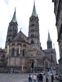 Dom in Bamberg, Main-Radweg