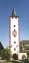 Oberer Torturm in Karlstadt, Main-Radweg