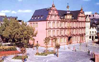 Gutenberg-Museum in Mainz, Main-Radweg