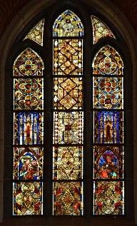 Fenster im Münster in Bad Doberan