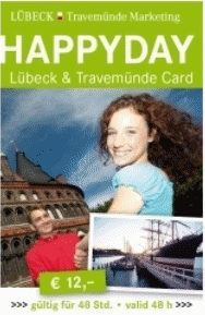 Happy Day Card für Lübeck, Ostseeradweg