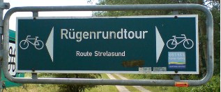 Radhinweis der Rügenrundtour