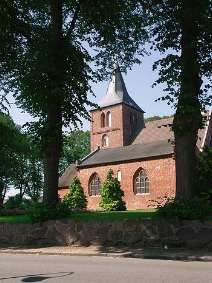 St.-Antonius-Kirche in Neukirchen (Ostholstein), Ostseeküsten-Radweg
